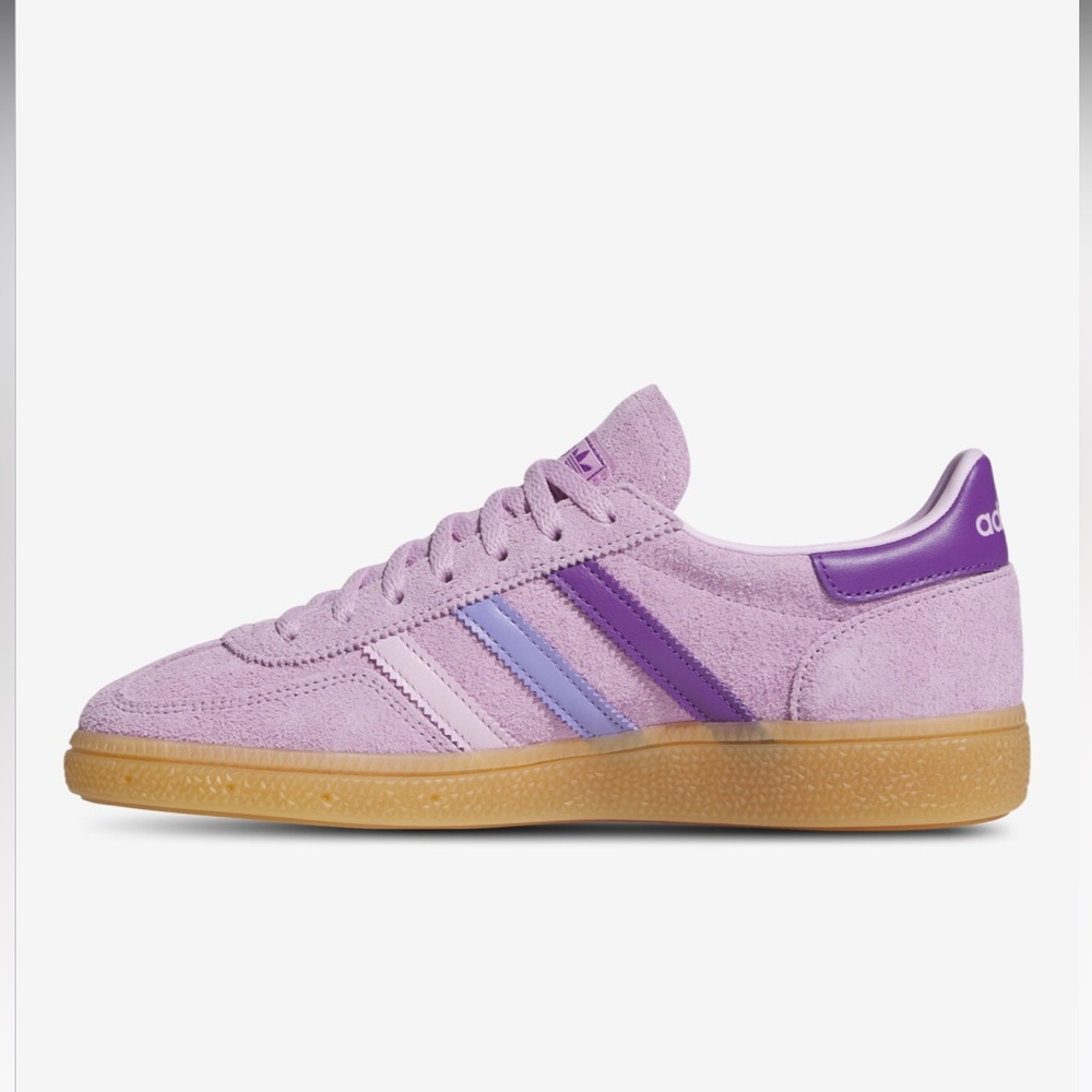 adidas Originals Purple Suede Sneakers - Picture 3 of 6